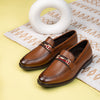 Men's TAN  Formal Tassel Loafer