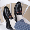 Men's Black  Formal Tassel Loafer